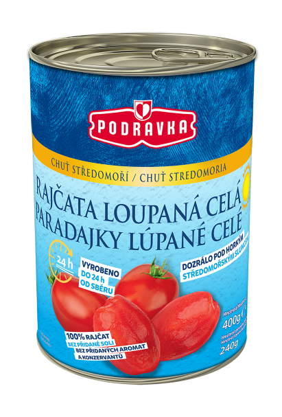 Rajčata loupaná celá 400 g