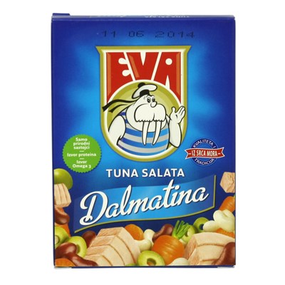 Tuňákový salát Dalmatina 115 g