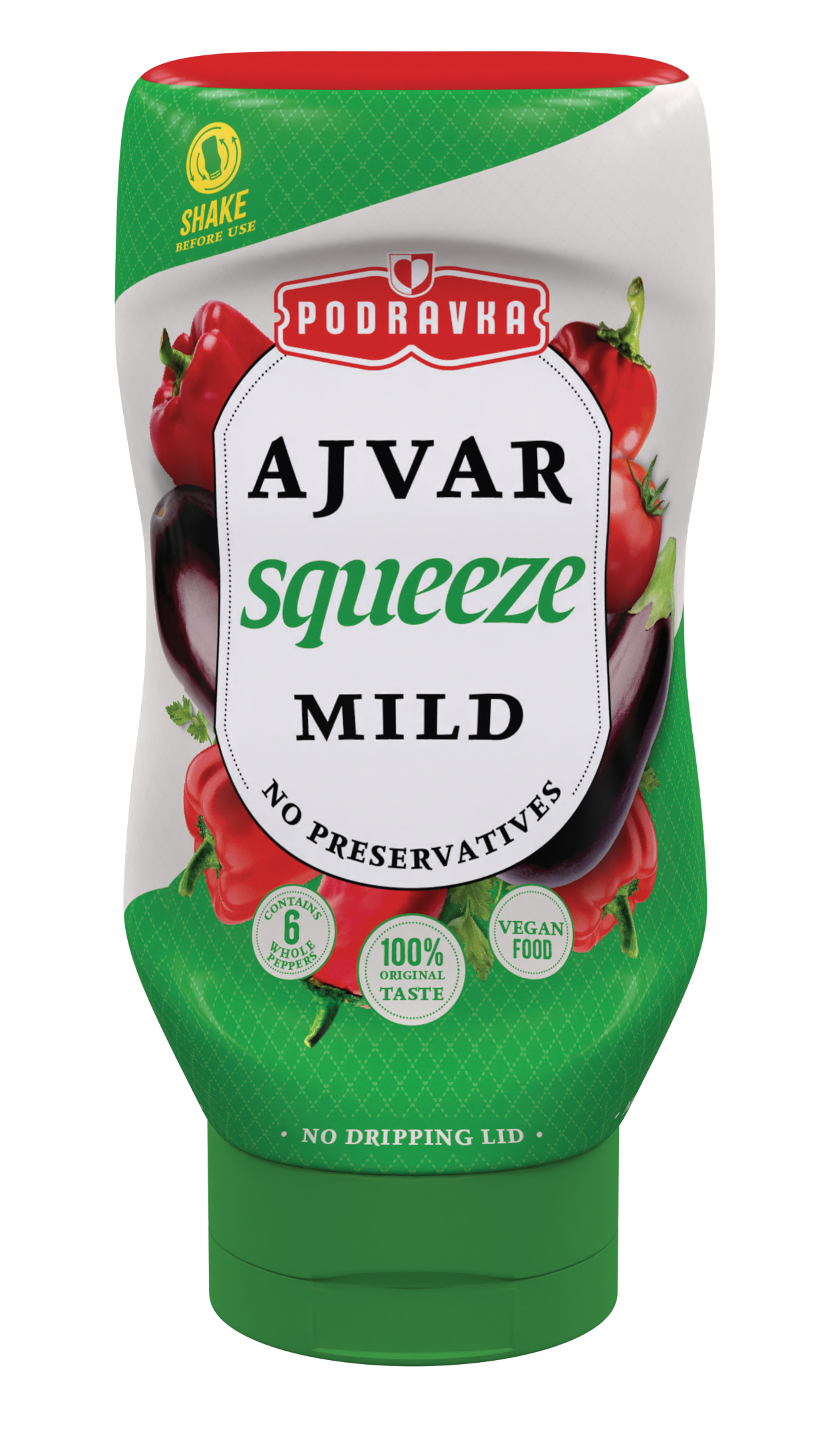 Ajvar jemný squeeze 310 g