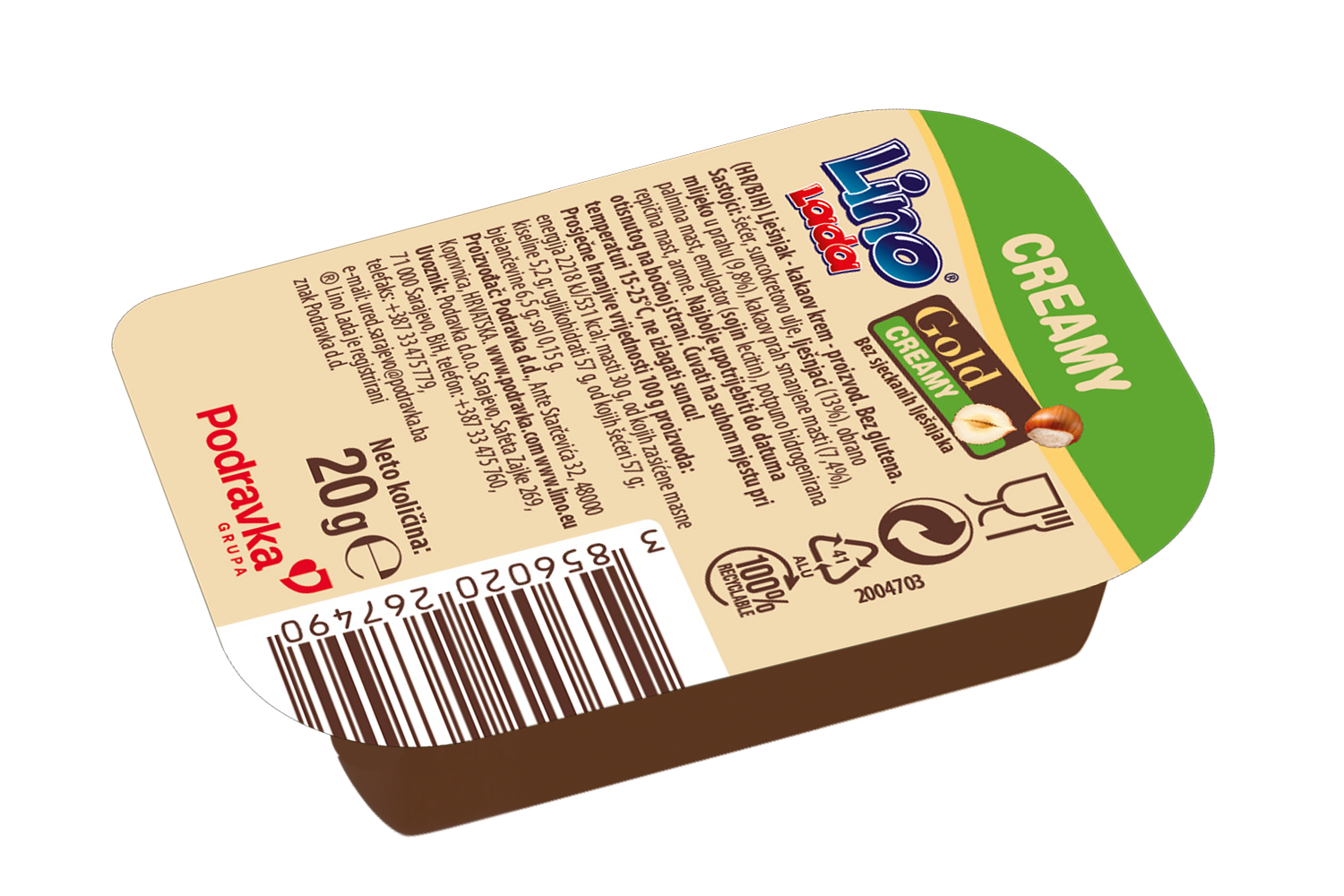 Lino Lada Gold creamy 20 g