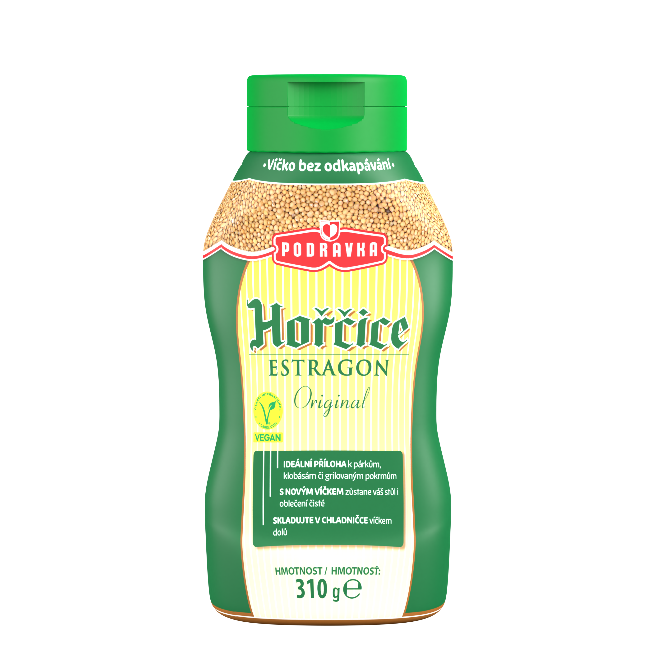 Hořčice s estragonem squeeze 310 g