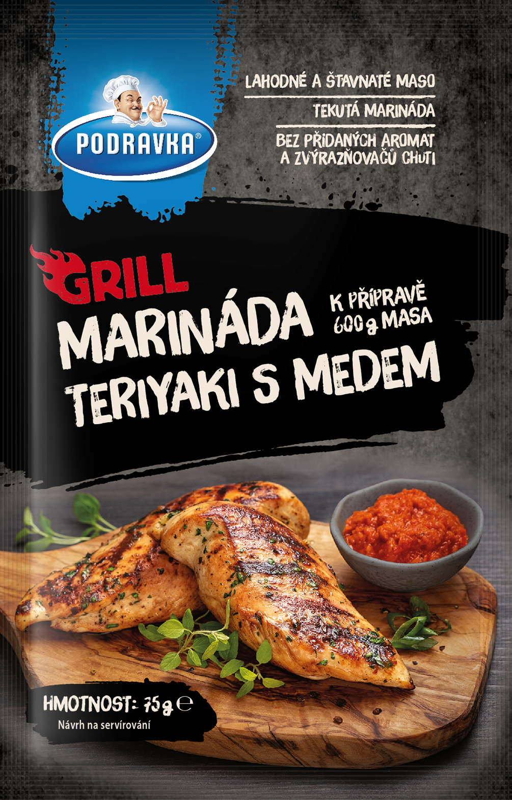 Grill marináda teriyaki s medem 75 g