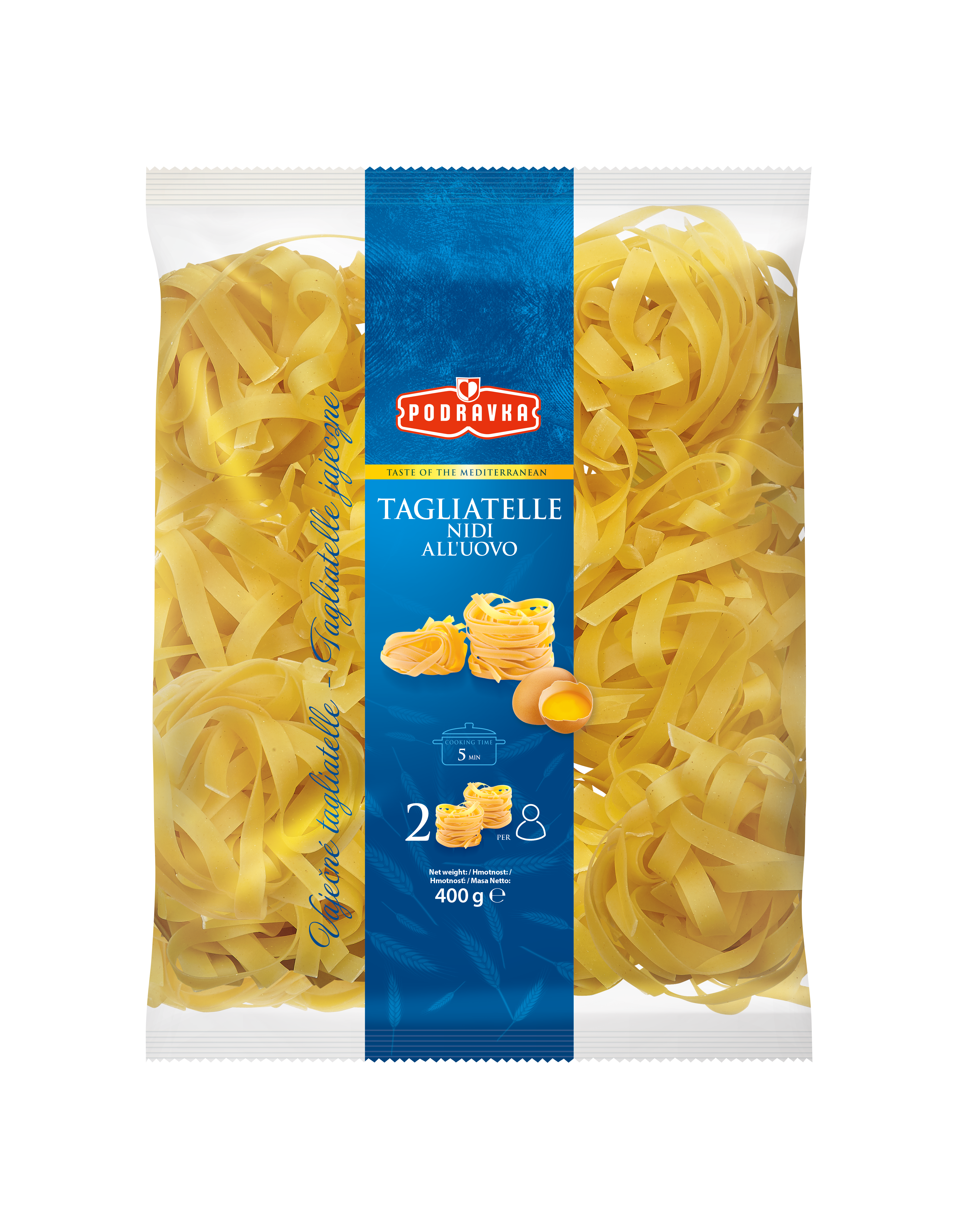 Těstoviny tagliatelle 400 g