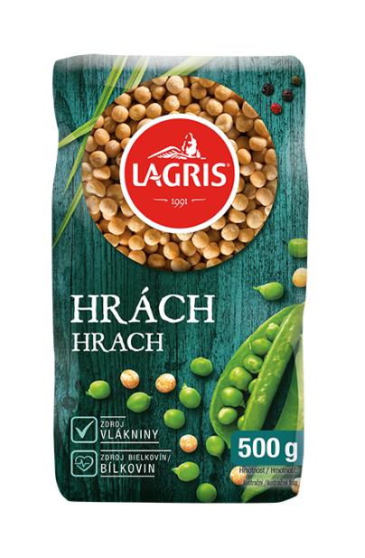 Hrách žlutý loupaný celý 500 g