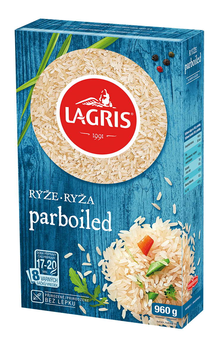 Rýže parboiled varné sáčky 960 g
