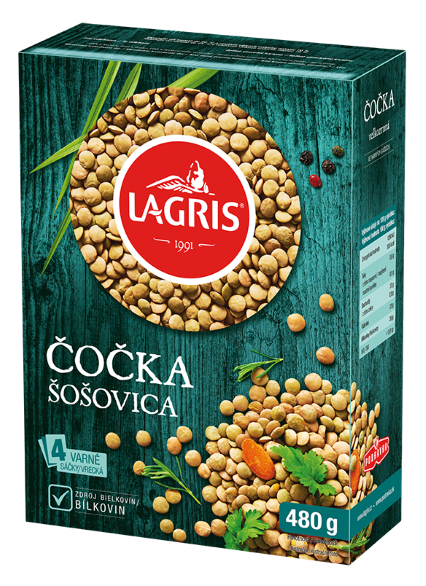 Čočka ve varných sáčcích 480 g