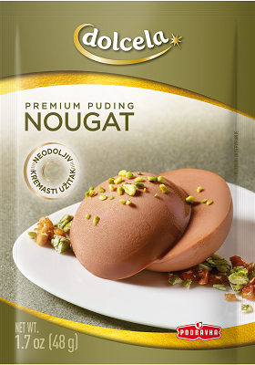 Premium puding s nugátovou příchutí 48 g