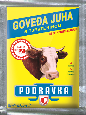 Hovězí polévka s těstovinou 65 g