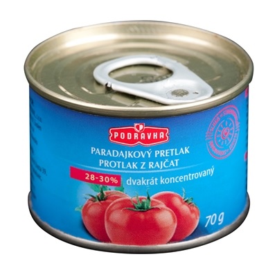 Rajčatový koncentrát 28/30 70 g