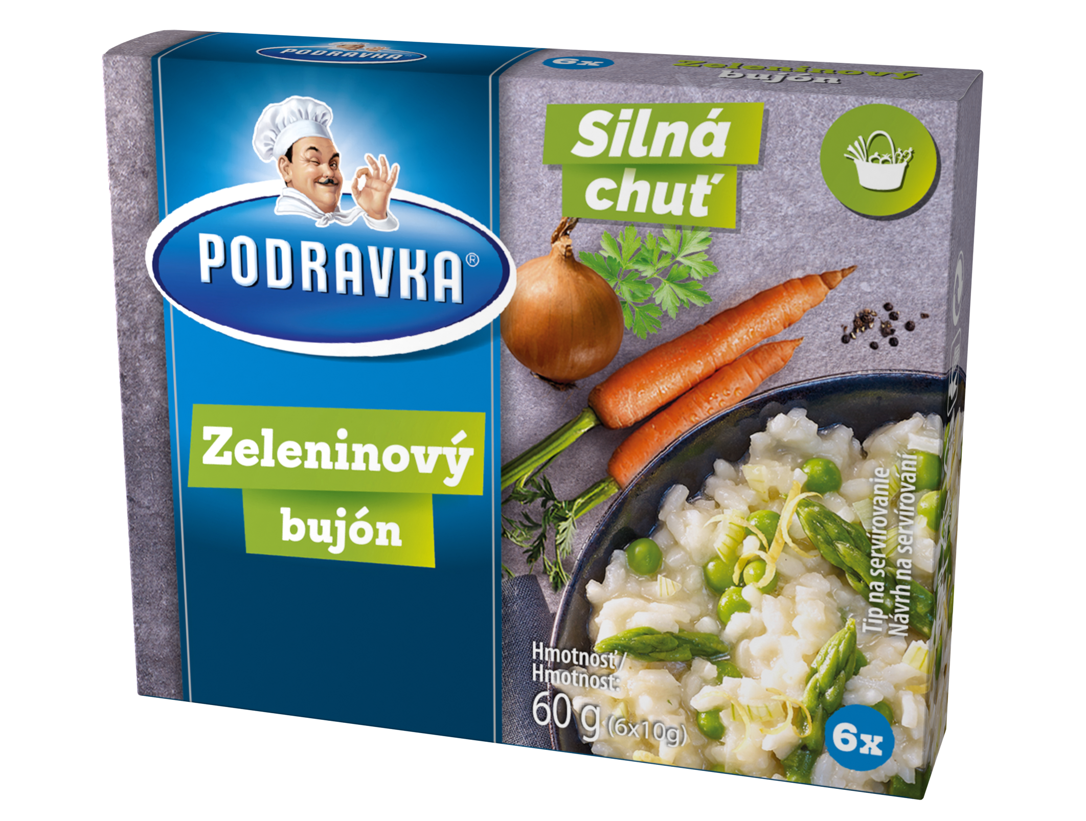 Zeleninový bujón kostky 60 g