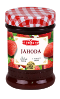 Extra džem jahoda s kousky ovoce 320 g