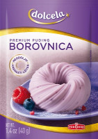 Premium puding s příchutí borůvky 40 g