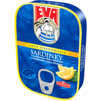 Sardinky v rostlinném oleji s citronem 115 g